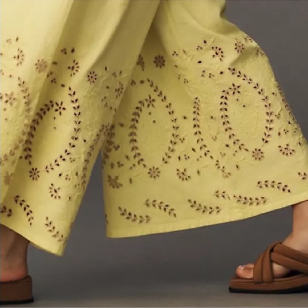 Anthropologie Yellow Jumpsuit - Picture 2 of 12